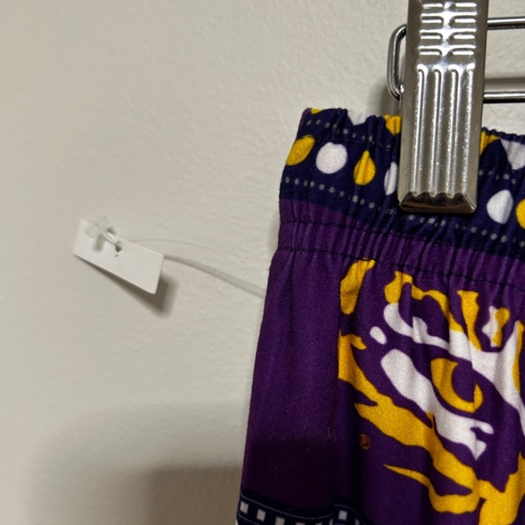LSU Tigers Men's Medium Winter Holiday Pajama Bottoms Fandom Christmas - Picture 6 of 9
